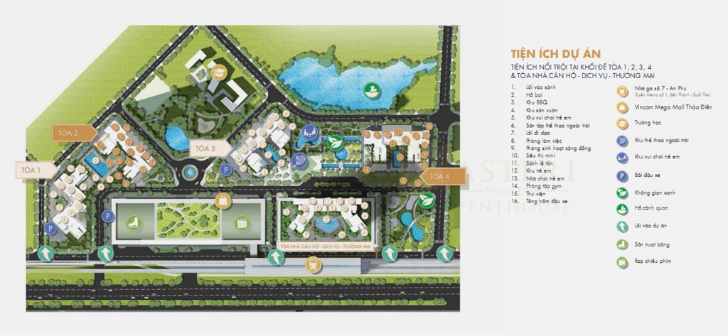 Sang nhượng căn số 11 toà T5 Masteri Thảo Điền view hồ bơi cực đẹp