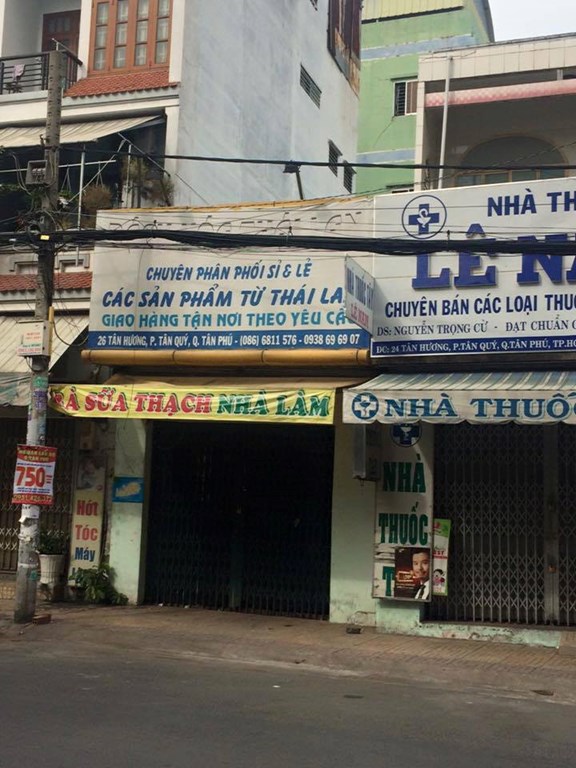 Bán nhà 5.4 tỷ, 4 x 18m MT Tân Hương, P. Tân Quý, Q. Tân Phú