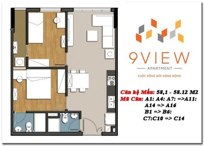 Căn Hộ 9 View Cuộc Sống Mới Đầy Năng Động Giá Chỉ Với 990tr/ Căn