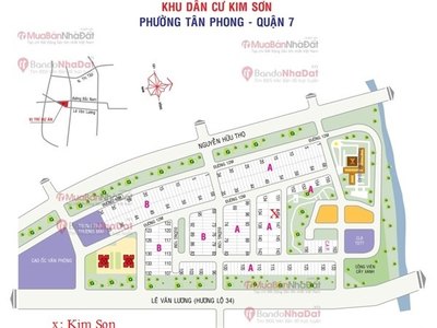 Bán đất nền KDC Kim Sơn, Quận 7, giá tốt nhất hiện nay