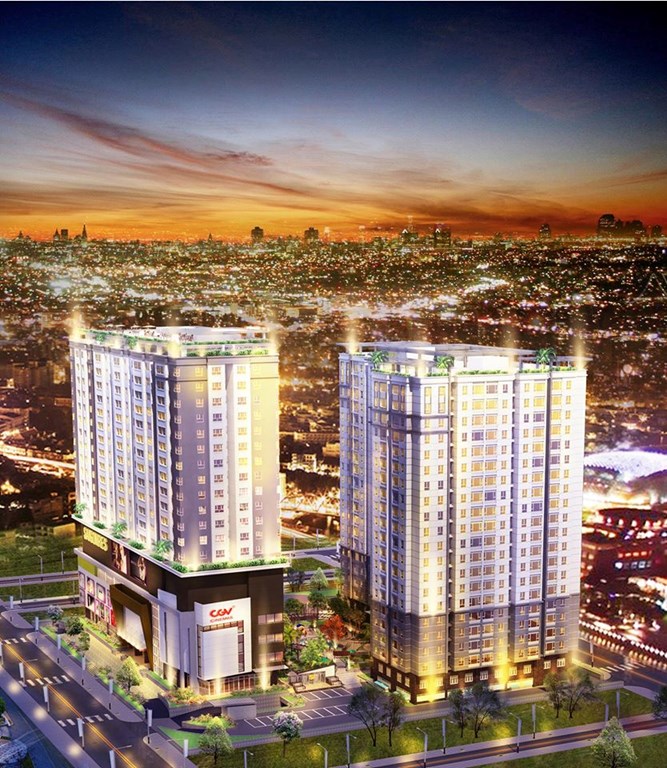 Căn hộ cao cấp Bình Thạnh, giá 1,6 tỷ, view sông Saigon tuyệt đẹp