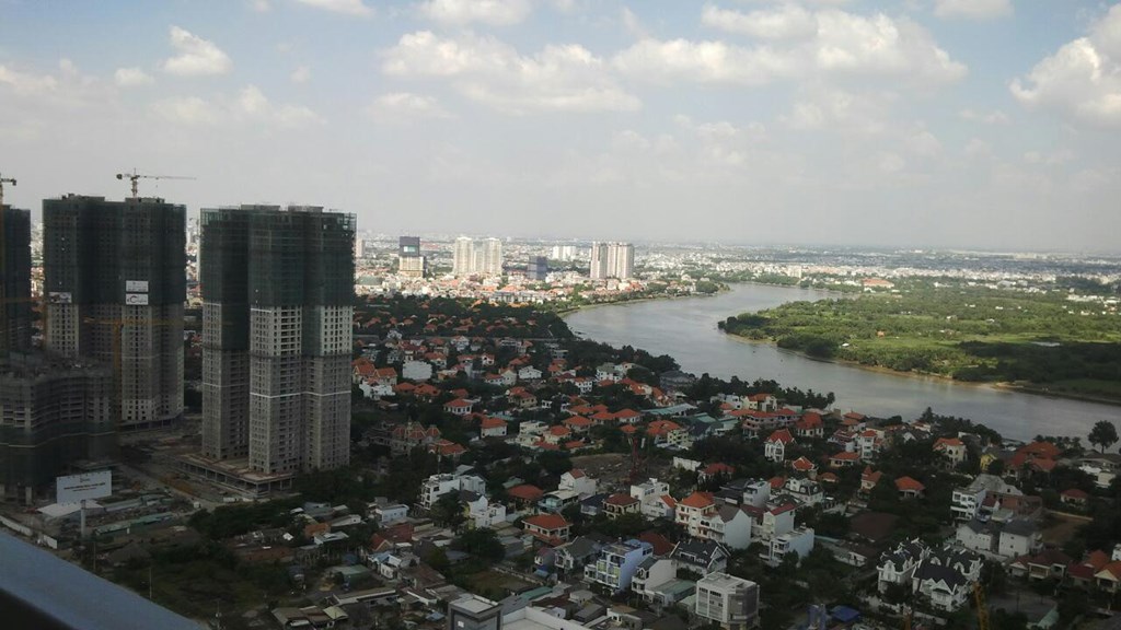 Bán căn 3PN Cantavil Premier 125 m2 tầng 32 view sông&Thảo Điền giá 5,6 ti