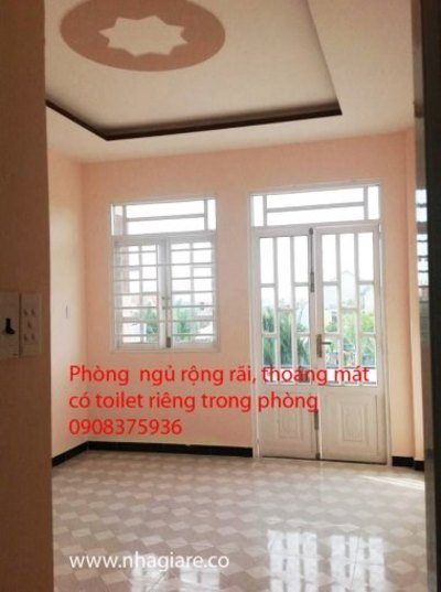 Bán nhà đẹp, 1 trệt, 2 lầu, 4 phòng ngủ, giá 900 triệu, Huỳnh Tấn Phát