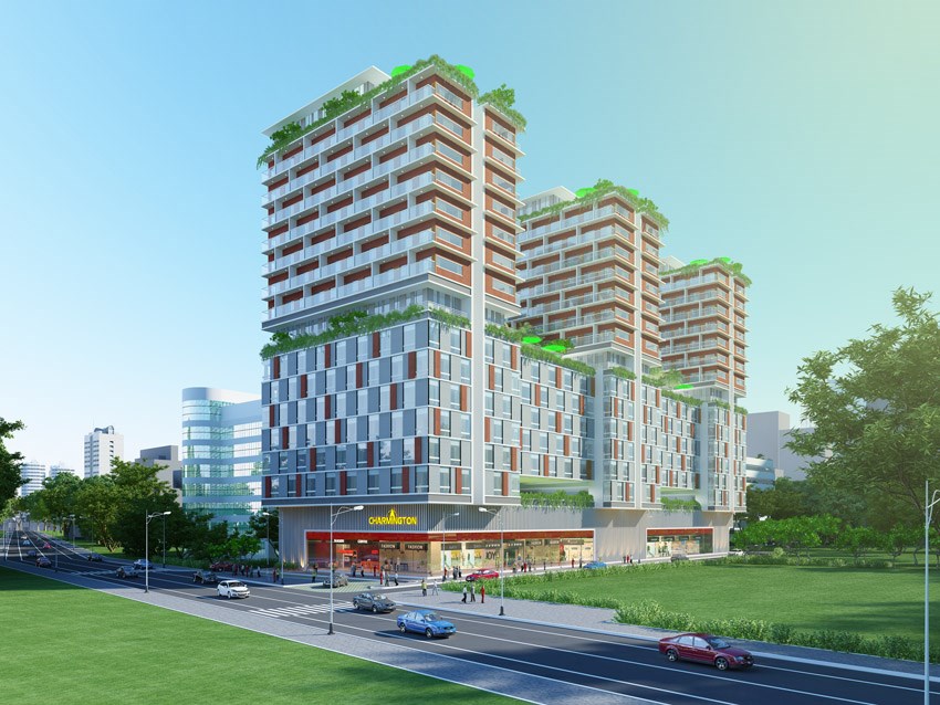 Sacomreal đang mở bán căn hộ Officetel, mặt tiền Cao Thắng