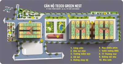 Tecco Green Nest Q12, không xem hơi phí, chỉ 785tr, vay 30.000 tỷ