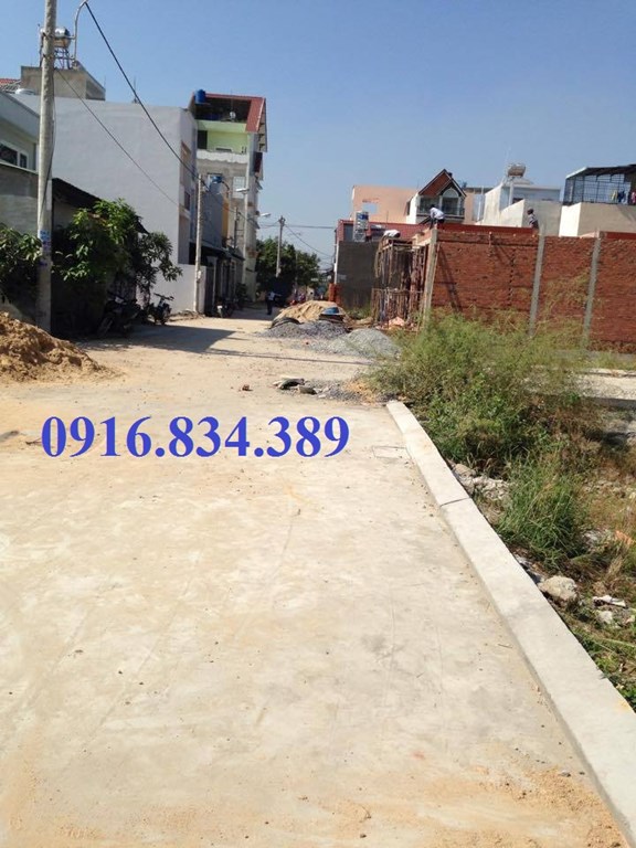 Bán đất Gía cực rẻ, vị trí cực đẹp 2 mặt tiền Q12, giáp ngay GÒ VẤP