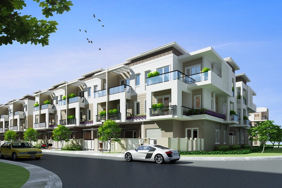 Nhà Phố Biệt Thự 1 Trệt 3 Lầu Diện Tích 300 m2 Đ. Đồng Văn Cống Giá Chỉ 5tỷ