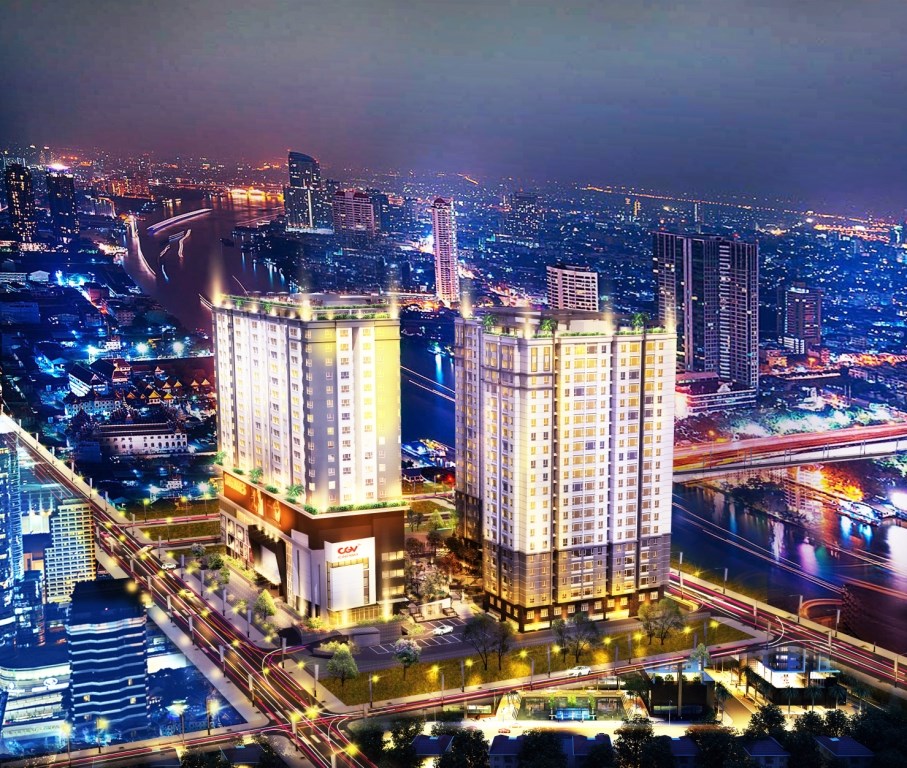 Bán căn hộ 2PN,View sông Liền kề Sân Bay, Chỉ 1,57 tỷ. NH bão lãnh