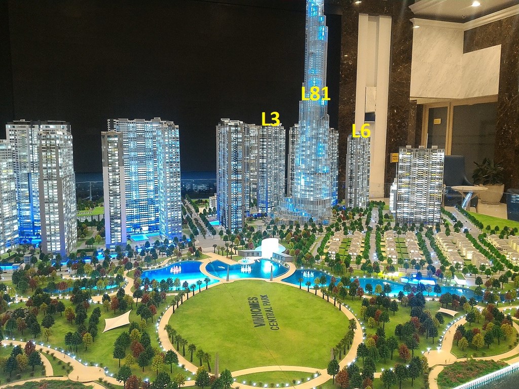 Bán căn hộ Landmark 3,6 Vinhomes Central Park, 1PN, 2PN, 3PN. View Sông Sai