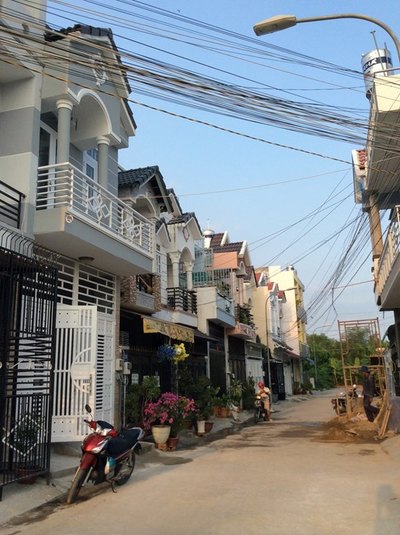 Nhà rẻ, hẻm xe hơi Huỳnh Tấn Phát, diện tích 3,5 x 18m, giá 920tr