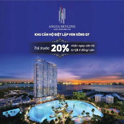 Thanh Toán 20% Nhận Căn Hộ Liền Kề Phú Mỹ Hưng
