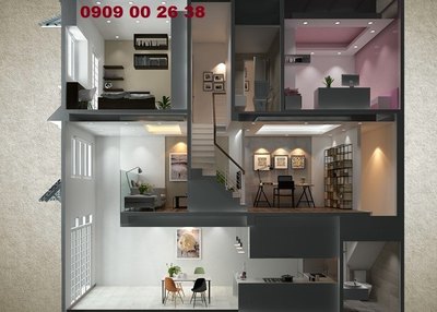 Nhà 3 tầng, vị trí cực đẹp, đường 12m, giá 950 triệu