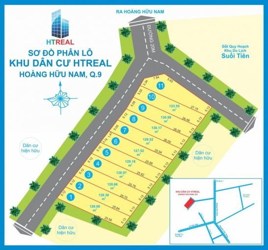 Bán đất đường 197 Hoàng Hữu Nam, P.Tân Phú, quận 9