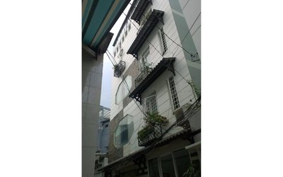 Hẻm 4m Lê Hồng Phong 8.6x5m 4 tấm xây dạng biệt thự