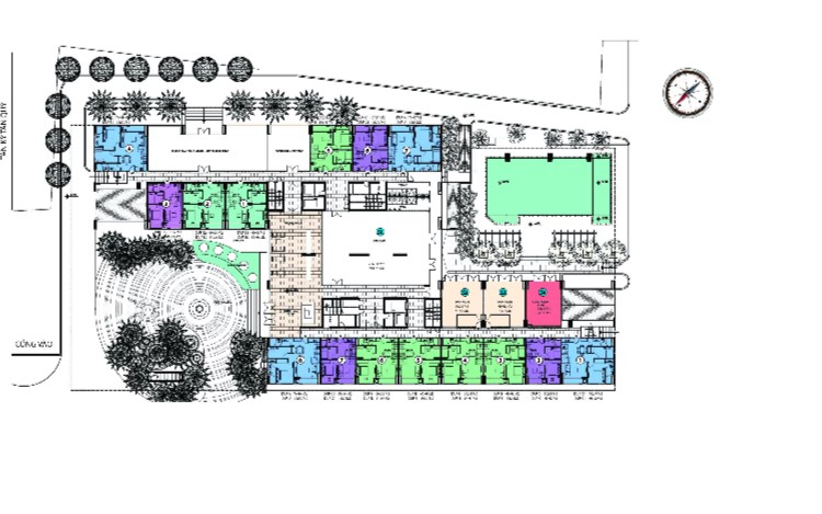 Bán 3 căn Shophouse nằm ở tầng trệt DA AnGia