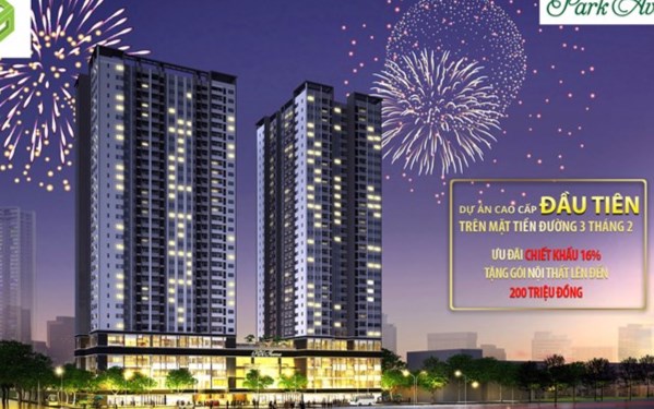 Căn hộ The Park Avenue ngay mặt tiền 3 tháng 2 !