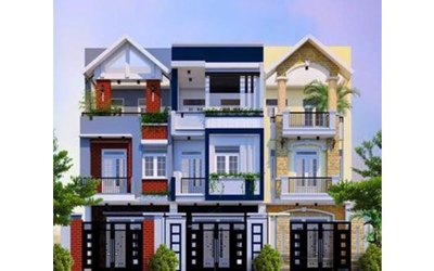 Bán nhà mới, xây ở kiên cố, gần ngã tư Bình Triệu
