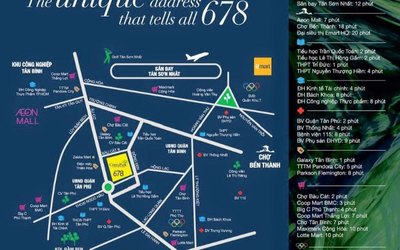 Căn hộ 4 mặt tiền khu Bàu Cát Tân Bình chỉ 1,1 tỷ