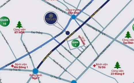 Căn hộ CC mặt tiền Điện Biên Phủ Q10 chỉ từ 2,4 tỷ