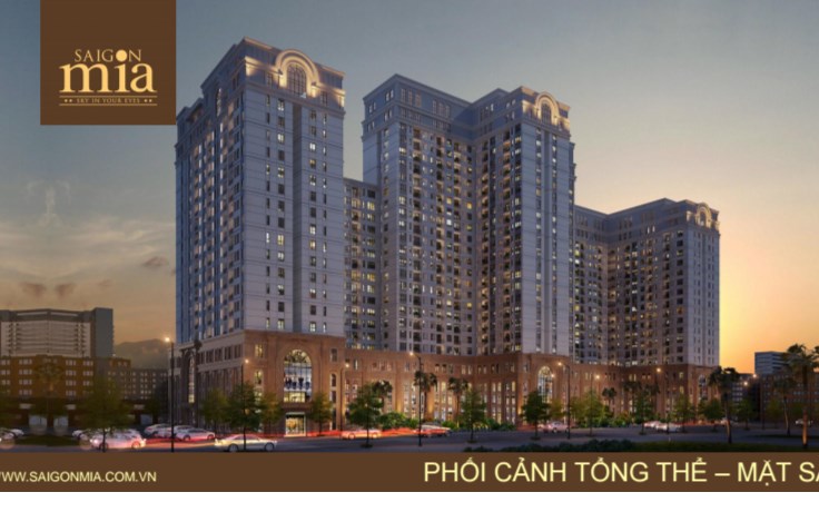 Sơ hữu SaiGon Mia căn hộ cao cấp kiến trúc Pháp Q7