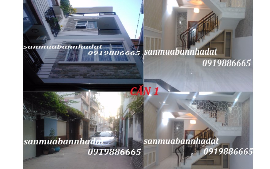 Nhà mới Trung Tâm Phú Nhuận giá rẻ 4.4tỷ đến 5.5tỷ