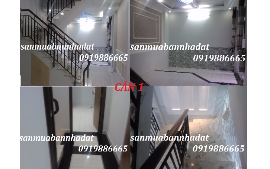 Nhà mới Trung Tâm Phú Nhuận giá rẻ 4.4tỷ đến 5.5tỷ