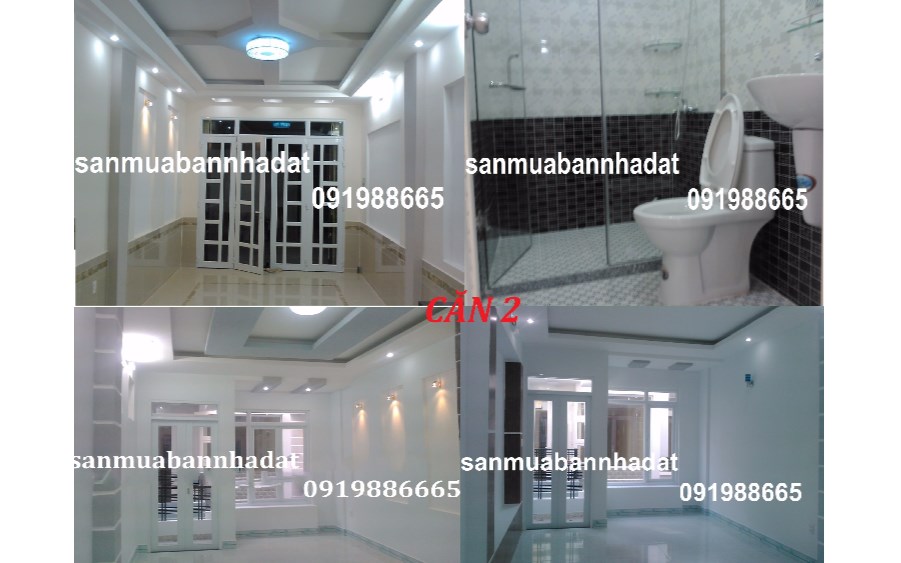 Nhà mới Trung Tâm Phú Nhuận giá rẻ 4.4tỷ đến 5.5tỷ