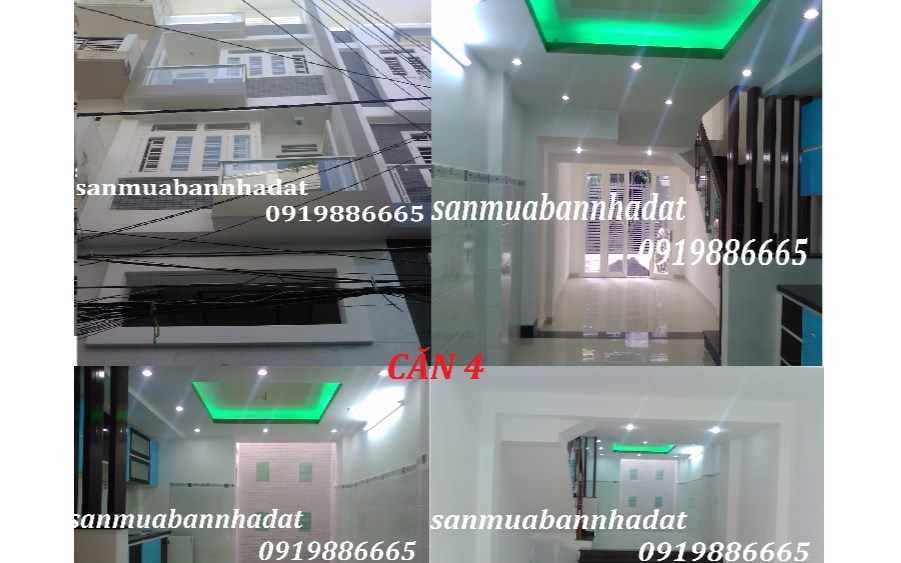 Nhà mới Trung Tâm Phú Nhuận giá rẻ 4.4tỷ đến 5.5tỷ