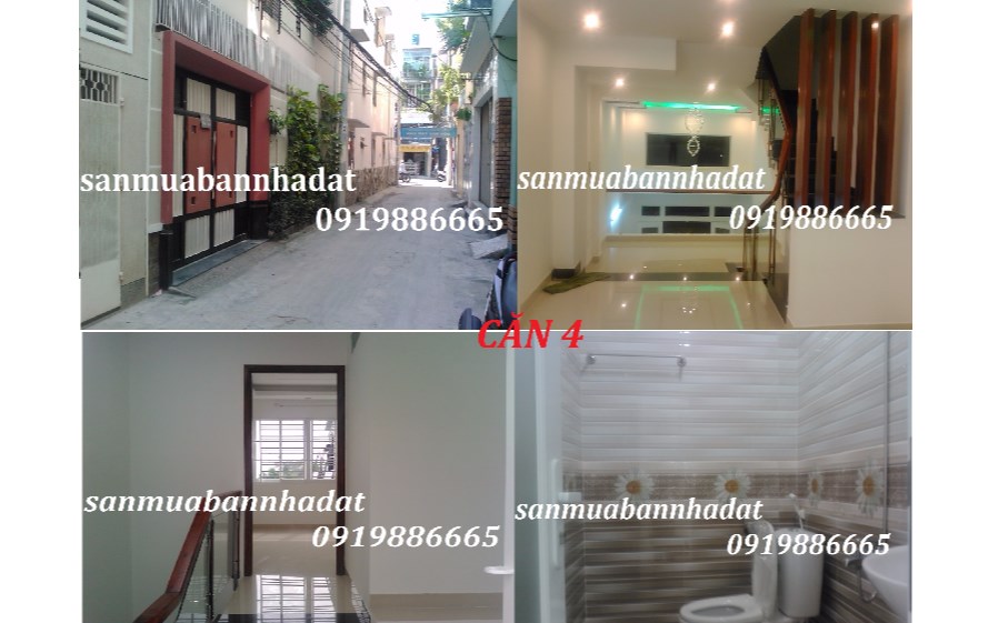 Nhà mới Trung Tâm Phú Nhuận giá rẻ 4.4tỷ đến 5.5tỷ